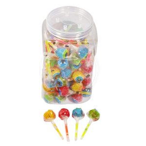 Halloween glow stick hard candy lollipop