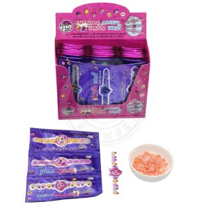 Popping candy with tattoo