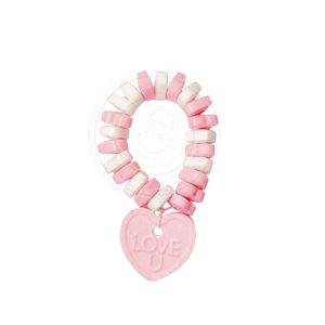Heart shaped Bracelet toy candy for kids