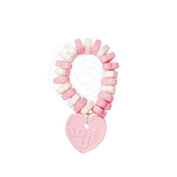 Heart shaped Bracelet toy candy for kids