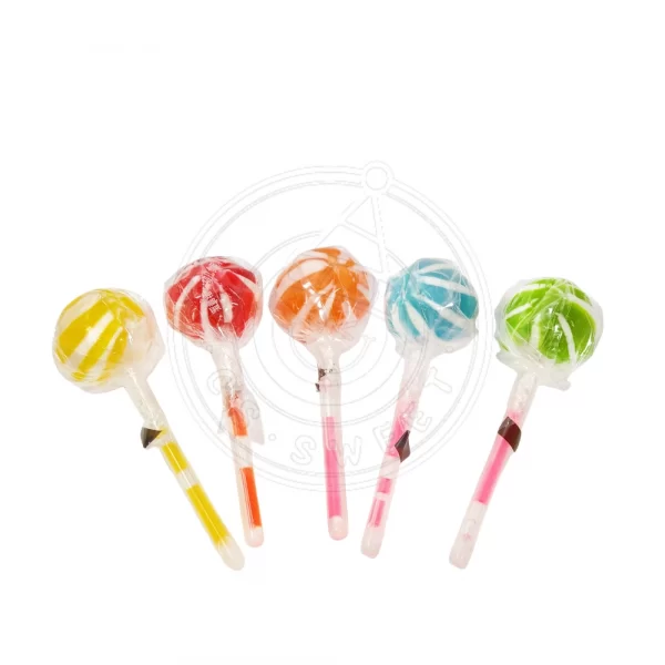 Fluorescent candy lollipop