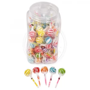Fluorescent candy lollipop