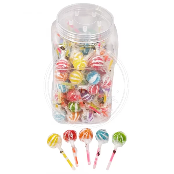 Fluorescent candy lollipop