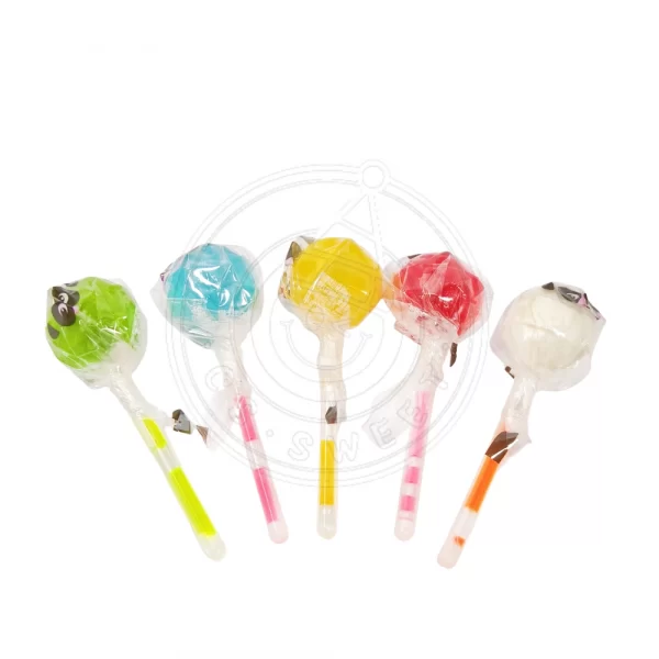 fruity lollipop candy