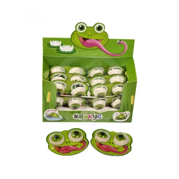 Frog eyeball gummy candy