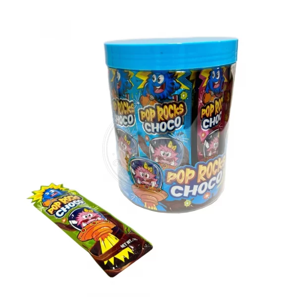 chocolate popping candy