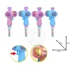 hair dryer toy candy with light