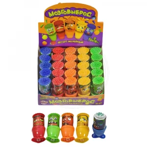 Crazy hair sour fruit jam liquid candy