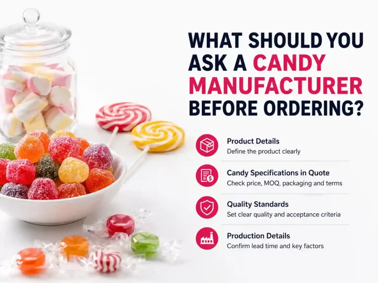 Candy manufacturer ordering guide